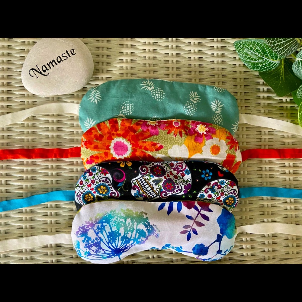 Lavender Eye Pillows with strap!